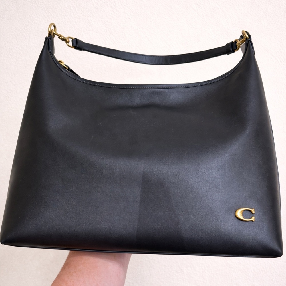 Coach Black Juliet Shoulder Bag 38 - Picture 7 of 7